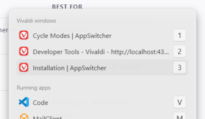 Overlay with numeric assignments example